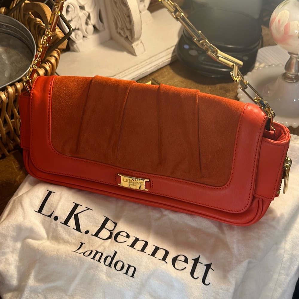 LK Bennett Mariel Crossbody Leather Bag
